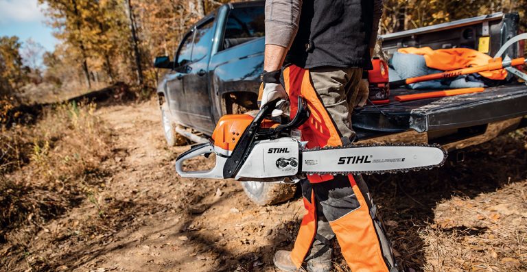 Stihl chainsaw how to start