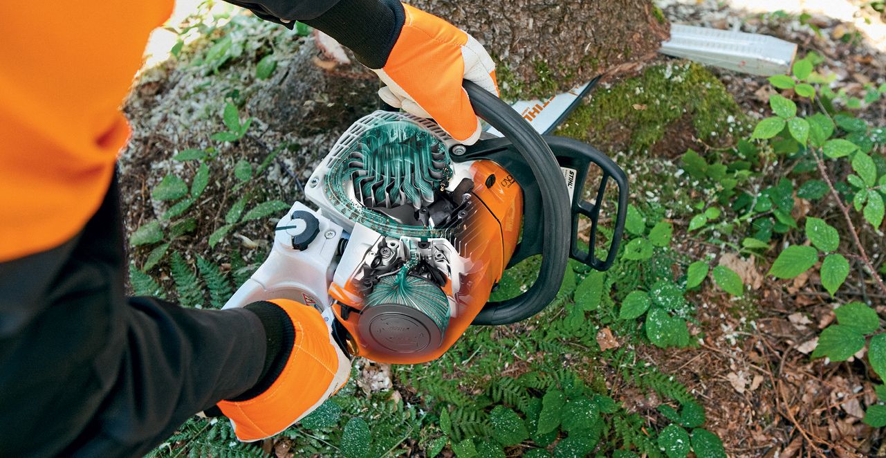 How to Clean Stihl Chainsaw Air Filter 