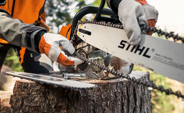 How to properly mantain and clean your chainsaw (instructions) – Einhell  Blog