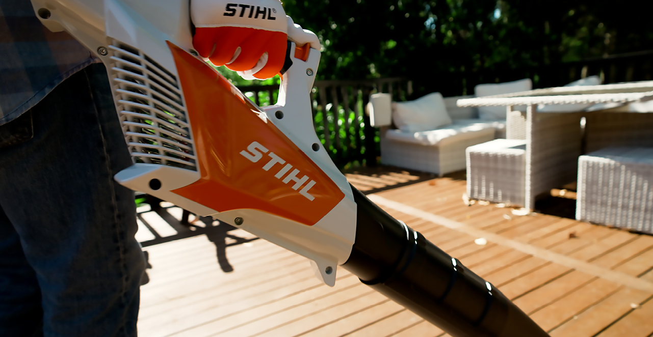 Stihl battery cordless online leaf blower bga 56