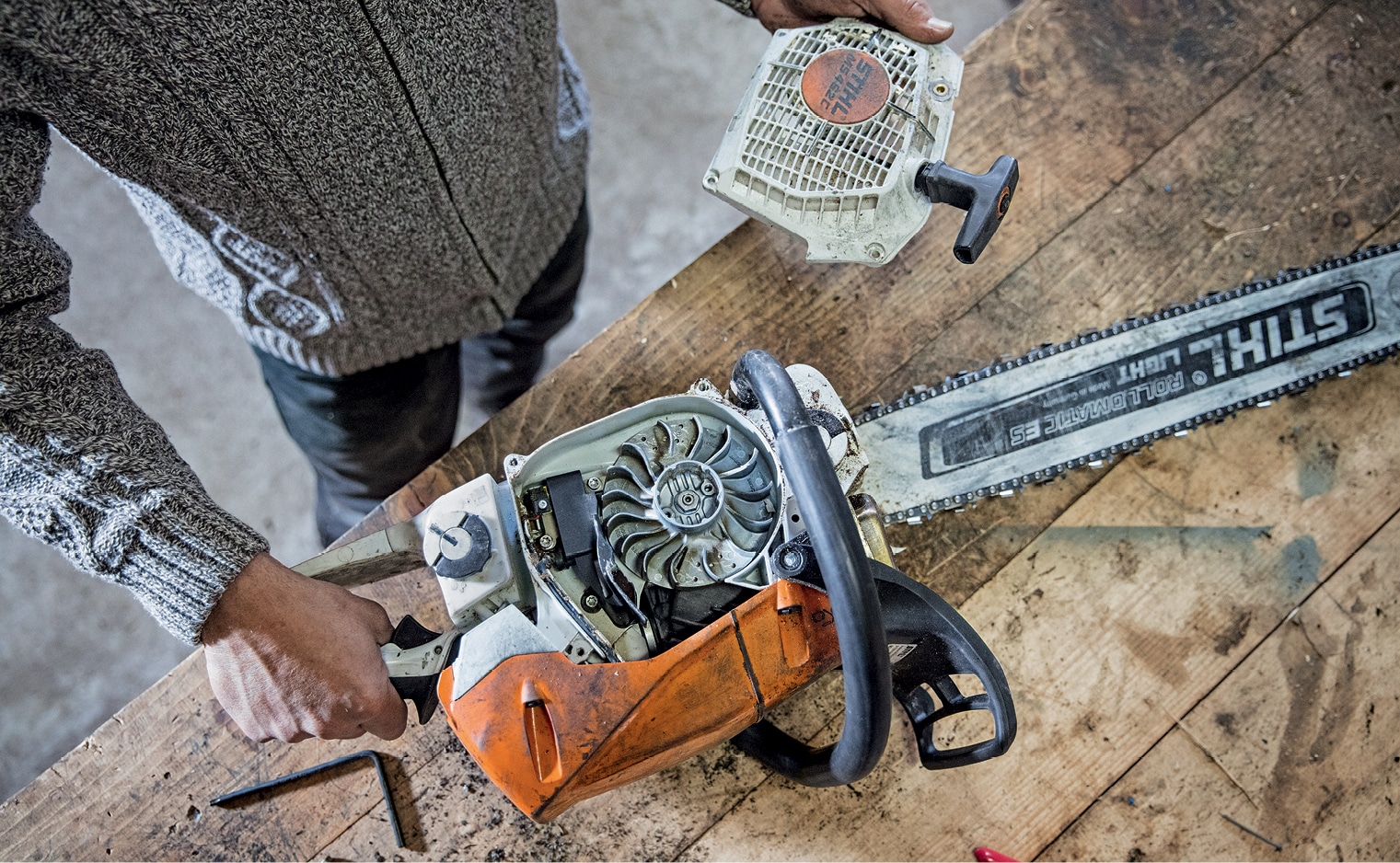 How to clean your chainsaw - STIHL Blog