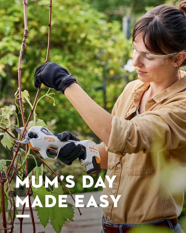 Happy Mother’s Day to all the incredible STIHL mums and motherly figures!

Still looking for the perfect gift? Treat Mum to the ASA 20 battery secateurs. the tool that makes every day in the garden easier.

Tap the link in our bio to find your nearest STIHL dealer.

#STIHLAu #STIHL #STIHLFans #MothersDay2025