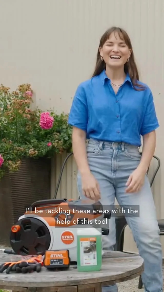 Tough dirt meets its match. 

The STIHL REA 60 Plus Pressure Washer delivers powerful cleaning performance with effortless handling for every outdoor job, as seen with the Garden Gurus.

💬 Tell us your toughest outdoor cleaning challenge in the comments!